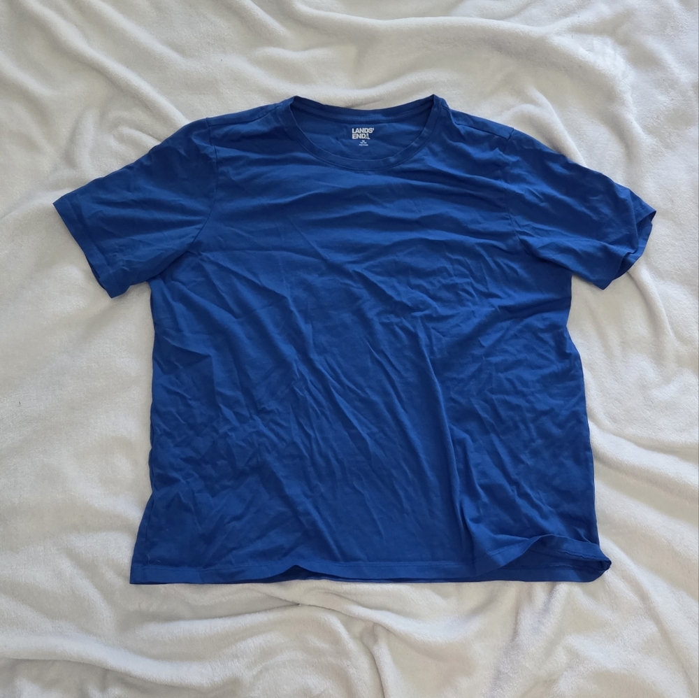 Lands' End Blue T-Shirt